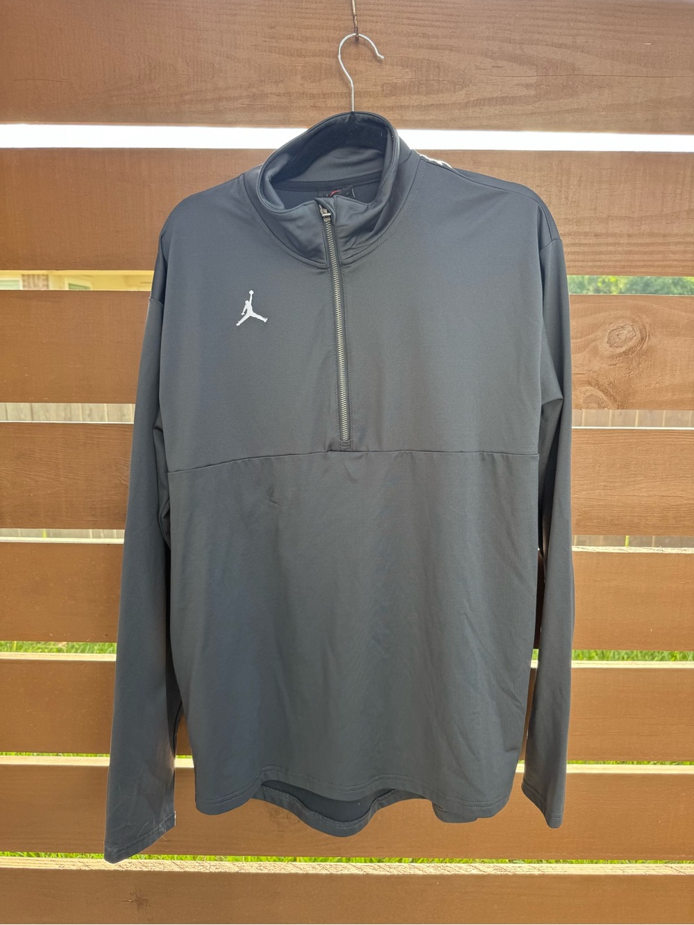 Jordan Men’s Black Half-Zip Performance Pullover